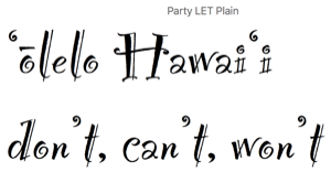 a picture of hawaiian written by a computer